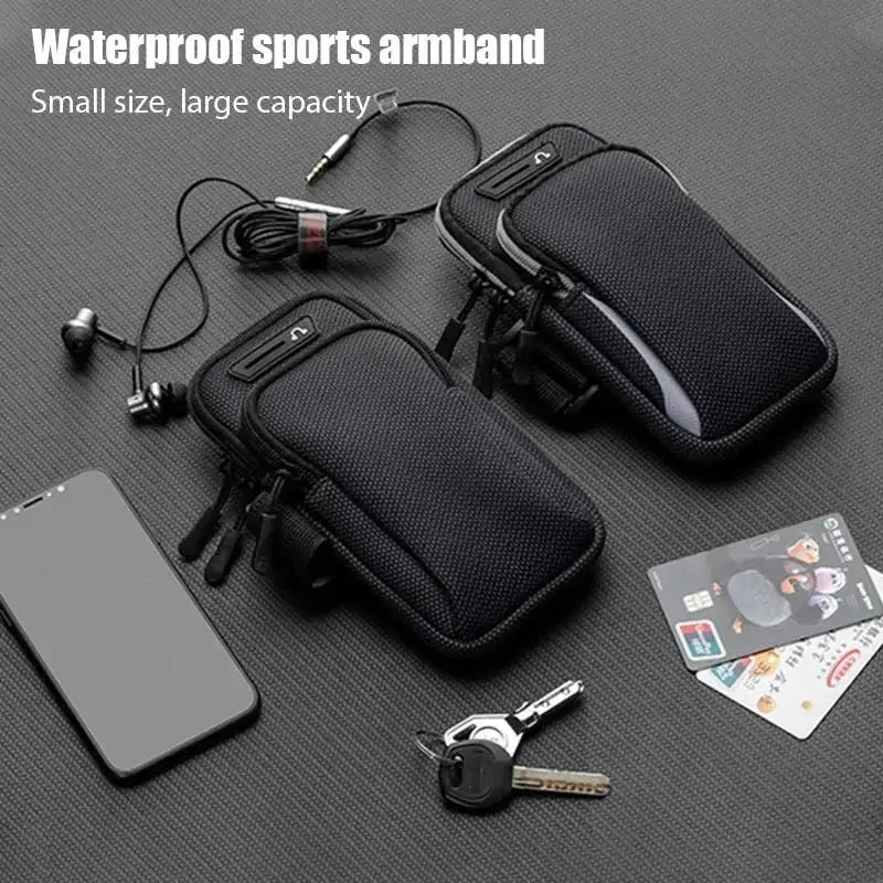 Running Mobile Phone Arm Bag Sport Phone Armband Waterproof Running Jogging Mobile Phone Protective Bags Accessories For iPhone