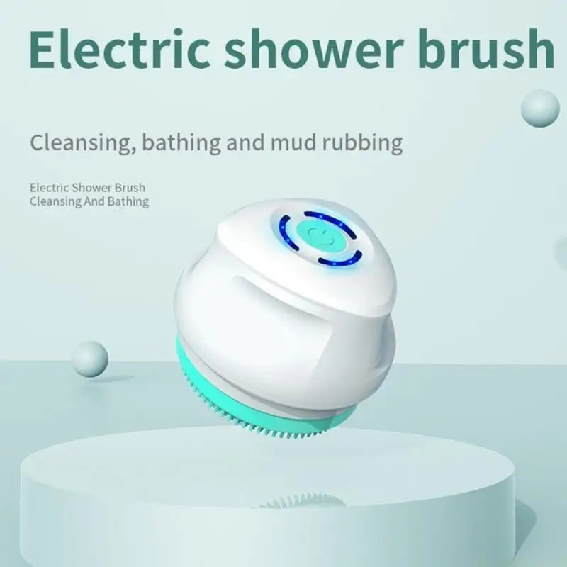 D0AB Electric Bath Brush Body SPA Massage Shower Brush Exfoliate Skin Care Rechargeable Cleaning Brush Gift for Men Woman