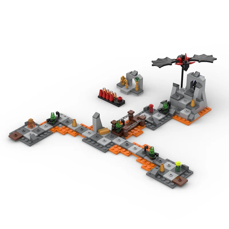 2664pcs MOC Heroica Plus Games Model Building blocks Construction DIY Assemble creative toy idea Education Christmas gifts Kids