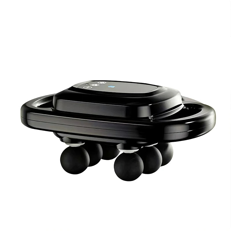 High-Power Portable Oscillating Massage Gun with Six-Head Deep Tissue Muscle Relaxation Device for Home Use