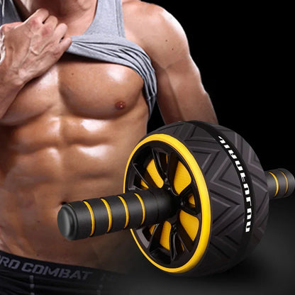 Portable Abdominal Roller Ab Wheel Core Trainer Home Gym Strength Training Workout Equipment for Bodybuilding