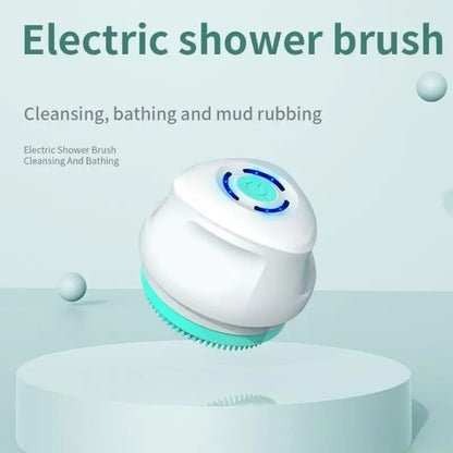 D0AB Electric Bath Brush Body SPA Massage Shower Brush Exfoliate Skin Care Rechargeable Cleaning Brush Gift for Men Woman