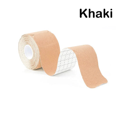 5cmX5m Pre Cut Kinesiology Tape Elastic Exercise Muscle Patch Type I Waterproof and Breathable Sports Fitness Intramuscular Tape
