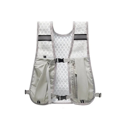 New Running Water Bottle Storage Vest Lightweight Running Vest Reflective Hydration Water Chest Pack With Phone Holder