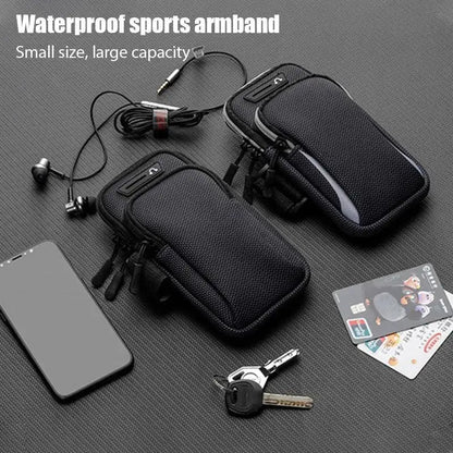 Running Mobile Phone Arm Bag Sport Phone Armband Waterproof Running Jogging Mobile Phone Protective Bags Accessories For iPhone